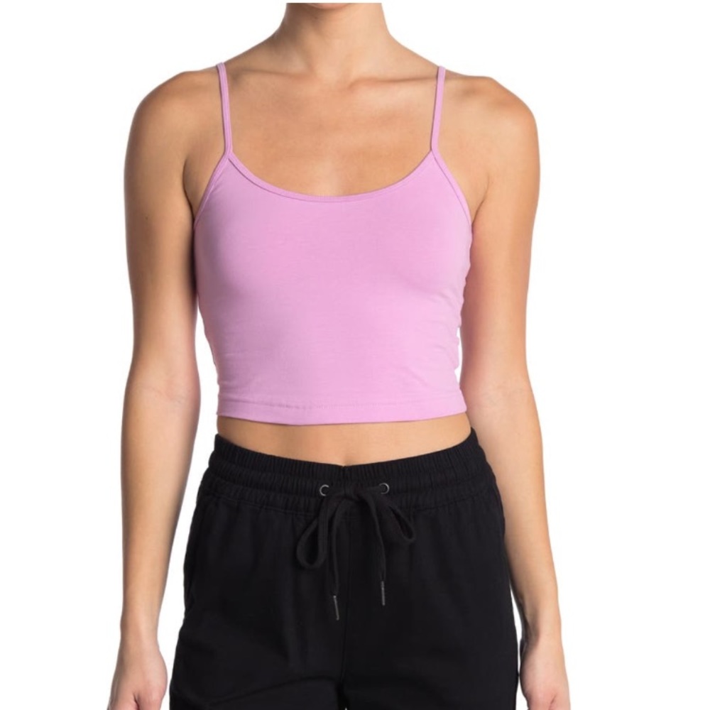 BP. Baby Pink Spaghetti Strap Balletcore Camisole Top